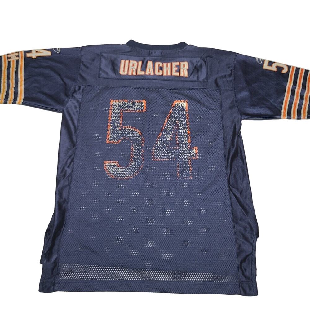 Vtg Reebok Brian Urlacher NFL Chicago Bears #54 Jersey Youth Large 14-16